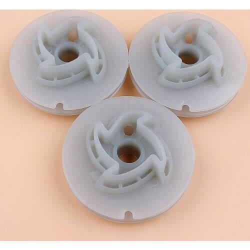 3pcs/lot Recoil Starter Pulley Kit for Husqvarna 340 345 346 350 351 353 445 455 460 2141 Chainsaw Parts 537 09 25-01, 537092501