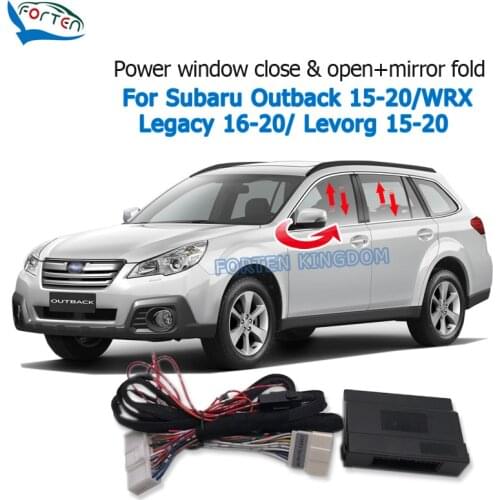 Auto Car Window Closer Closing Open Mirror Folder Spread For Subaru Outback 15-20/Legacy 16-20/Levorg 15-20/WRX 2015