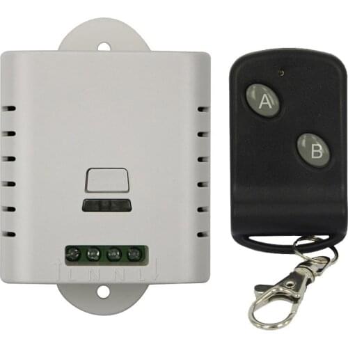 120v 220v wireless remote control switch with manual button 1 receiver + 1pcs(JRL5) transmitter smart home