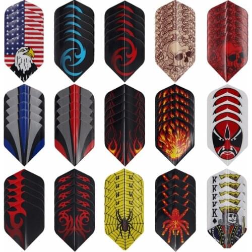 15pcs / 24pcs / 30pcs 2D super cool standard dart beautiful dart high quality outdoor wing tail mixing mode