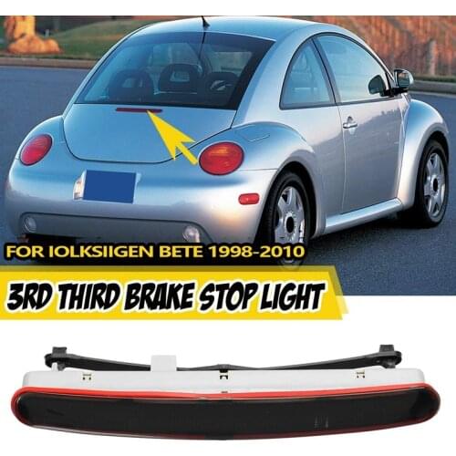 Smoked LED Rear 3RD Center High Mount Strip Tailgate Third Brake Stop Light for Beetle 1998-2010 1C0945097E