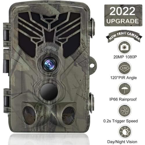 Wireless Hunting Trail Camera Surveillance HC810A Wildlife Cameras Infrared Night Vision 20MP 1080P Wild Cameras Photo Traps