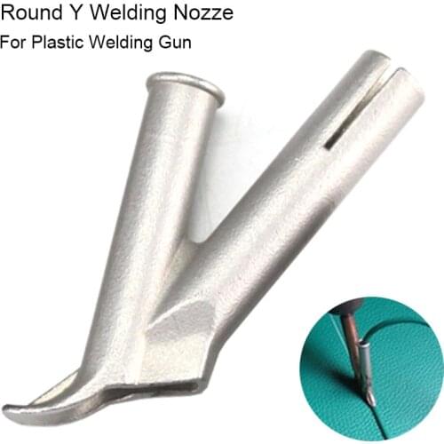 Round Y Hot Gun Nozzle Plastic Speed Welding Tip Leister Vinyl Welder Tools Nozzle For Welding Polypropylene Polythene PVC ABS