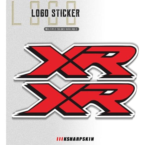 Motorcycle Fuel Tank Side Panel Rim Helmet moto Reflective XR LOGO Stickers For BMW XR sign decals F900XR S1000XR