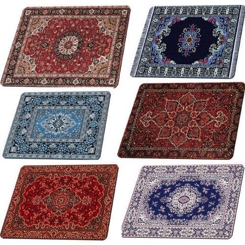 Persian Carpet Mouse Pad DIY Custom Laptop Gaming Small Mousepad for CSGO Dota LOL 220x180mm Gaming Desk for World of Tanks