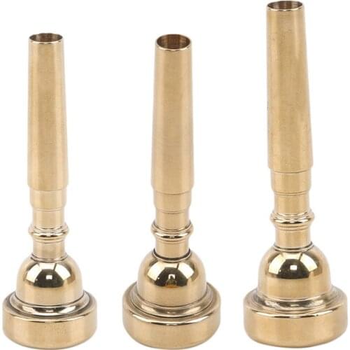 Professional Trumpet Mouthpiece Meg 3C Size For Bach Beginner Musical Trumpet Accessories Parts Or Finger Exerciser