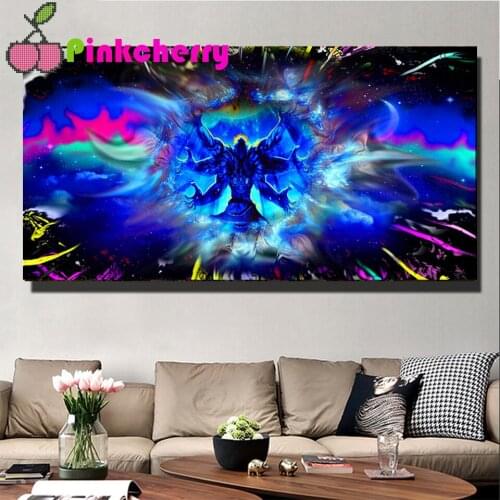 Psychedelic Universe Diamond Painting Big Large Size Abstract Art Diamond Embroidery Home Decor Full Square Round Drill,k667