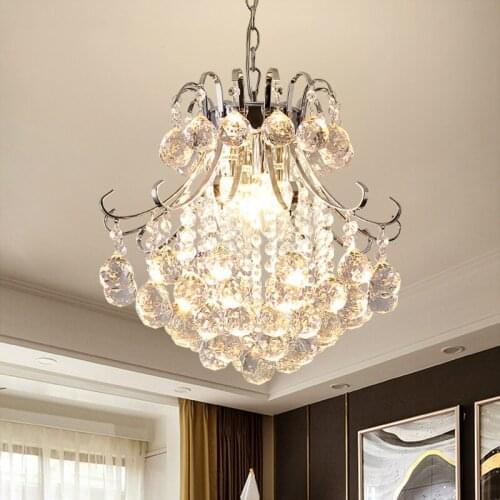 Luxury Crystal Chandelier Living Room Lamp lustres de cristal indoor Lights Crystal Pendants For Chandeliers Free shipping