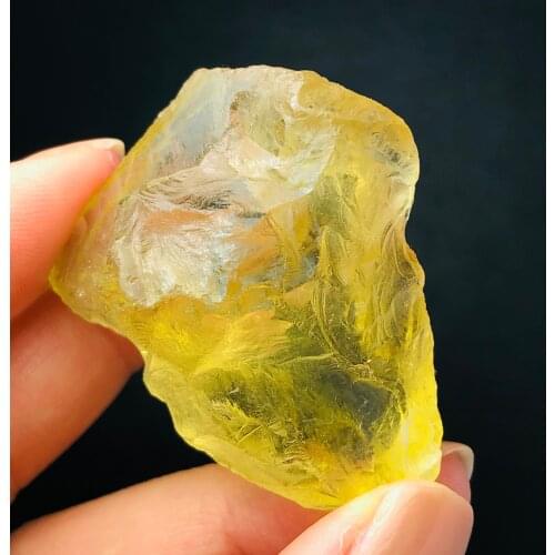 High quality!!Natural Topaz Crystal Rough Raw Stone Rock Specimen Brazil