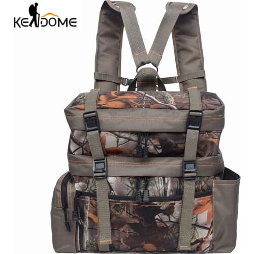 2-in-1 Outdoor Hunting Vest Backpack Climbing Range Bag Travel Bags Multifunctional Tactical Pouches Military Gear Pouch X451D