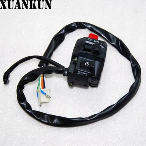 XUANKUN Motorcycle Accessories CF150 Right Hand Switch Ignition Switch CFMOTO