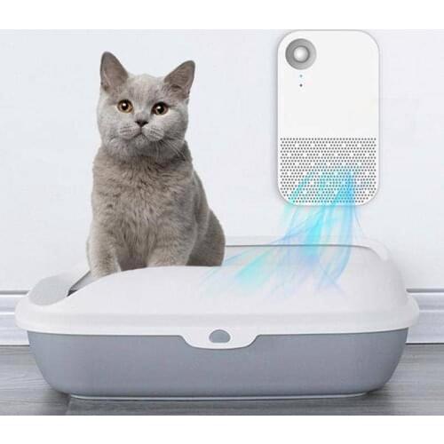 Pet Deodorizer Sterilization Pure Air Two Speed Mode Supplies Long Battery Life Intelligent High Performance Pet Air Purifier