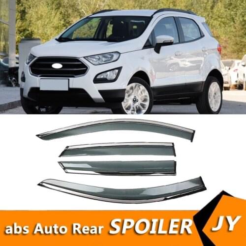 For FORD Ecosport 2018 Window Visor Vent Shades Sun Rain Deflector Guard For FORD Ecosport Auto Accessories 4PCS/SET