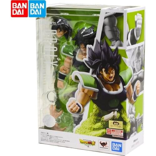 6inch BANDAI Dragon Ball Z Super Saiyan Broli Action PVC Collection Model Toy Anime Figure Toys For Kids