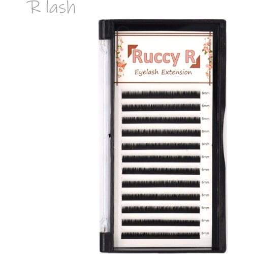 Individual Silk lash High Quality Eyelash Extension Mink 5mm 6mm 7mm bottom under lashes Individual Eyelash Extensions