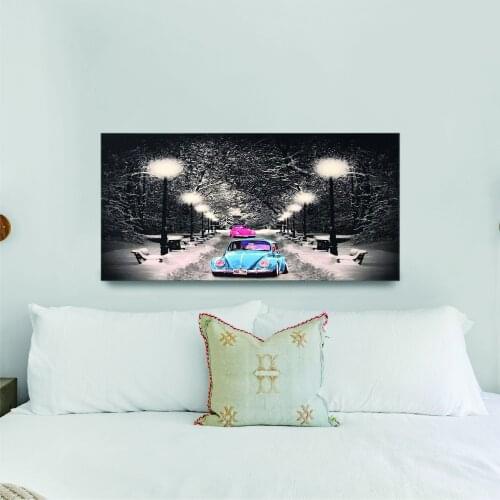 ION Canvas Table Profitable Overnight Vosvoslar Wall Decoration Fashion Table 60x120 cm