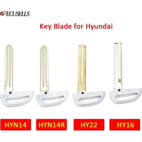 HY22 HYN14 HYN14R HY16 Smart Prox Remote Car Key Blank Emergency Key Uncut Blade for Hyundai Elantra Sonata IX35 Ioniq Tucson