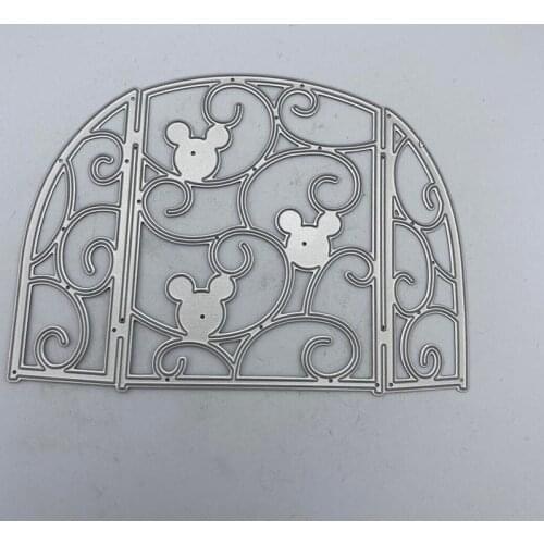 Metal Cutting Dies Fence for DIY Scrapbooking Album Embossing Paper Cards Deco Crafts Die Cuts