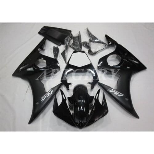 New ABS Plastic Shell Motorcycle Fairing Kits Fit For Yamaha YZF 600 R6 2003 2004 2005 R6 03 04 05 Custom Black Cool