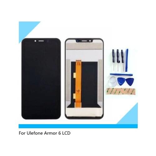 Original Display For Ulefone Armor 6 LCD + Touch Screen Digitizer Replacement For Ulefone Armor 6 LCD Screen Repair Kit