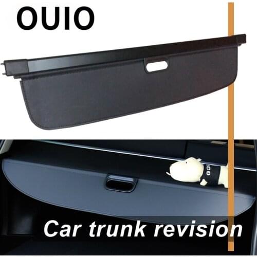 OUIO 1Set Car Rear Trunk Cargo Cover Interior For Land Rover Range Rover Sport 2014-2018 Security Shield Shade Auto accessories