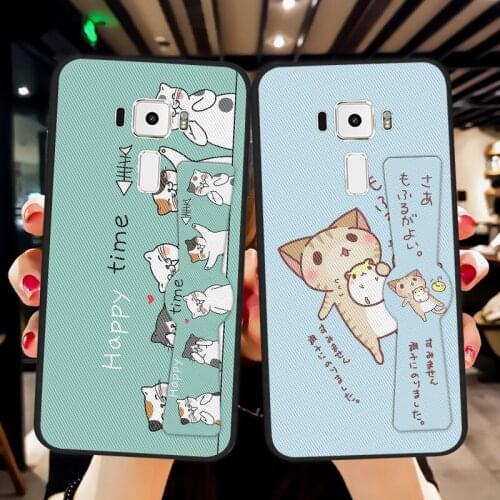 Shockproof Armor Case For Asus zenfone Selfie ZD551KL Z00UD Car Holder Back Cover For Asus ZenFone 3 ZE552KL