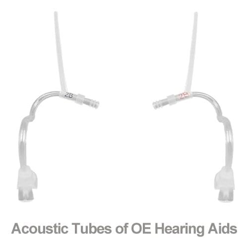 Hearing Aid Tube Sound Tube Acoustic Tube Replacement Earpiece Air-Tube Hearing Tube Accessories Ear Dome