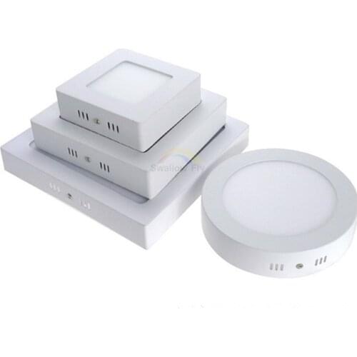 High quality 9W 15W 25W Surface mounted Led Panel Light lamp AC85-265V led panel lighting ceiling light surface square