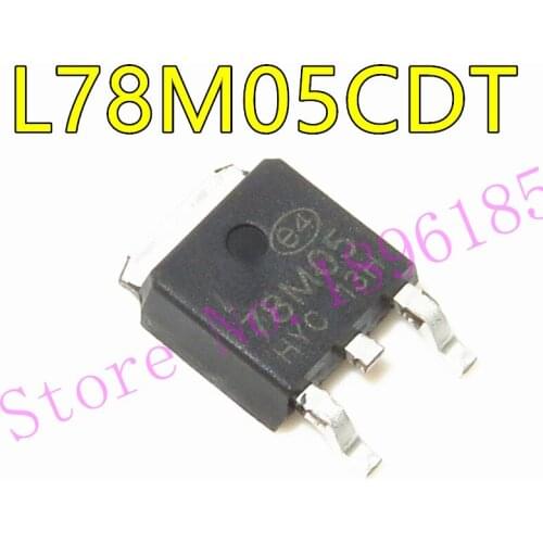 1pcs L78M05CDT TO252 L78M05 TO-252 78M05 POSITIVE VOLTAGE REGULATORS
