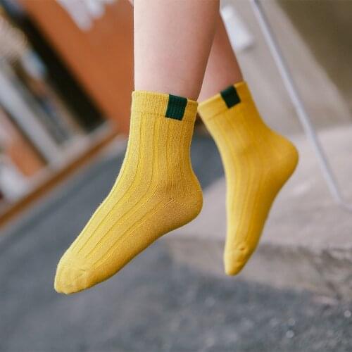 5Pairs/LOT Spring Summer Children Cute Ventilate Socks Boys Girls Soft Pure Cotton Socks