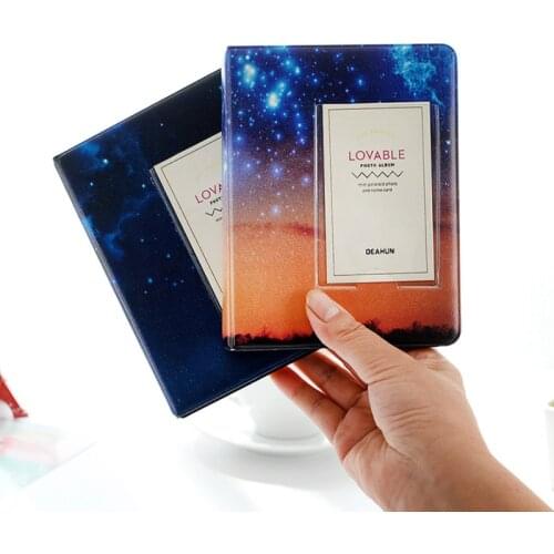 64 Pockets Mini Instant Album Polaroid Photo Album Picture Case Storage for 3 Inches Fuji Instax Mini 9/8/70 / 7s / 50s / 90