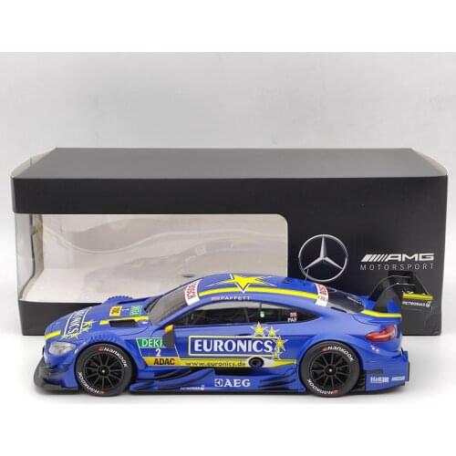 Autocult 1/18 For M~cedes-B~nz AMG C63 DTM Gary Paffett #2 Blue Diecast Models Limited Collection Auto Gift