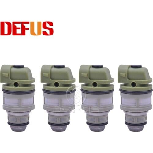 DEFUS New Arrival 4x OE IWM50001 Fuel Injector High Impendence For FIAT Palio FORD Escort RENAULT Clio VW Gol 1.5 1.6 SPI Pertol