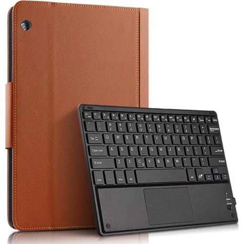 Skin For Lenovo Tab M10 Case TB-X605L TB-X605F 10.1" Stand Cover Bluetooth keyboard PU Leather Tablet Protective Shell Funda+pen