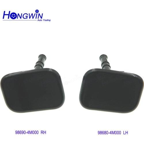 For KIA K5 Optima 2012 2013 2014 Headlight Washer Nozzle Cover Headlamp Water Spray Jet Cap 98690-4M000 98680-4M000