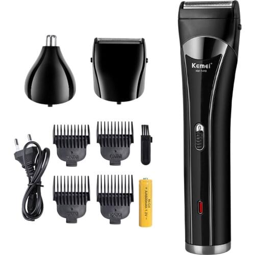 Rechargeable Hair Clipper Steel Cutter Head Men Barber Hair Shaver Multifunctional Nose Hair Trimmer Usb Hair Cutting Machine