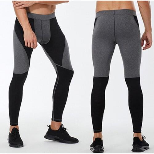 Man’s Compression Leggings Training Fitness Pants Camouflage SportsTight Pants Quick-drying Trousers High-stretch Fitness Pants