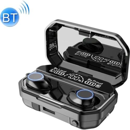 A16 TWS CVC8.0 and DSP Dual Noise Reduction Touch BT Earphone with Magnetic Charging Box, Support Three-screen LED Power Display