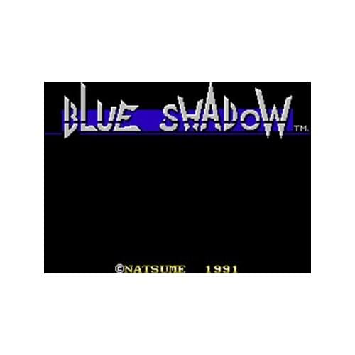 Newest Blue Shadow Region Free 8 Bit Game Card For 72 Pin Video Game Player