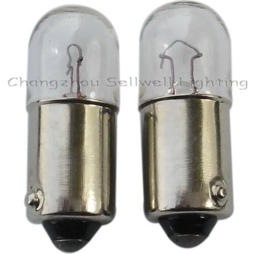 Great!miniature Lamp Bulbs Lighting Ba9s 110x26 12v 6w Ce 10pcs A099