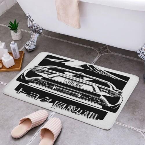 GT86 JPN Series Carpet Areas Rug Non-slip Floor Mat Rug 3D Printing Living Room Bedroom Door Mat Home Decoration