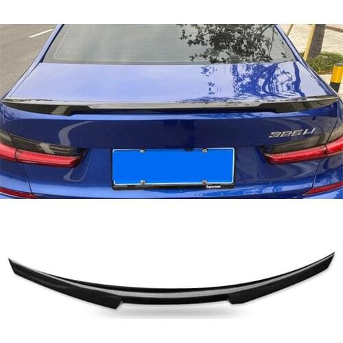 For Real Carbon Fiber Spoiler Wing Bmw New 3 Series 320i 325i 330i G20 Car Trunk Rear Lip Tail Accessories M4 Style 2019-ON