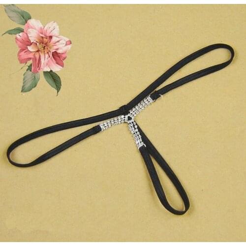 Sexy Women Thongs and G-Strings Rhinestone V String Y String Ladies Micro Tanga T Back Panties Briefs Underwear Erotic Lingerie