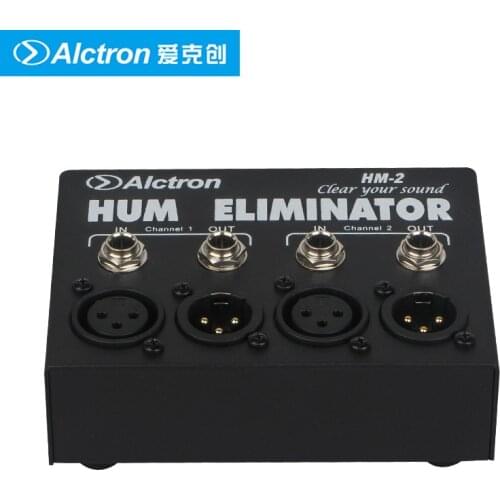 Alctron HM-2 hum eliminator hum eliminate to lower the noise