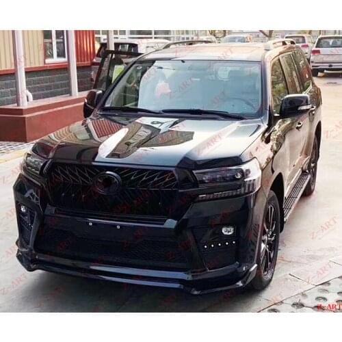 Z-ART black body kit for LC200 refit body for Land Crusier 2016-2020 facelift body kit for LC200 tuning body kit