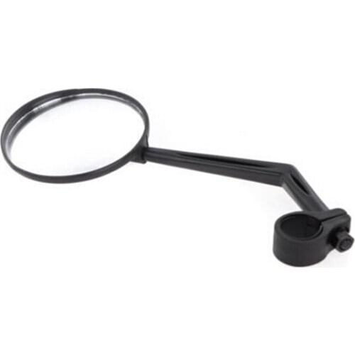 1 PCS Black For Handlebar Motorcycle Bicycle Side Rear View Mirror Rearview Mirror Wide Anger Round View Blind Spot