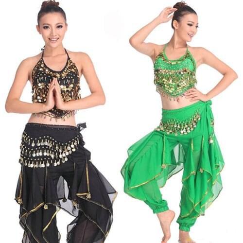 3 Piece Belly Dance Costume Sexy For Women Fashion Oriental Indian Dancing Performance Clothes Adult Belly Dance Costume Suit