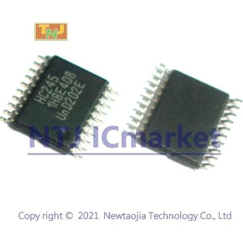 50 PCS 74HC245PW TSSOP-20 74HC245 HC245 SMD Octal bus transceiver; 3-state