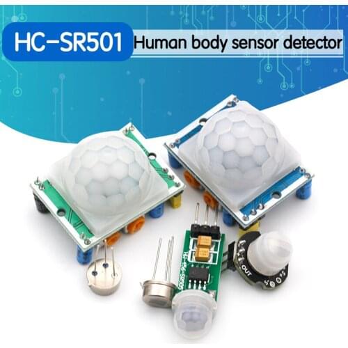 AM312 HC-SR501 HC-SR505 MH-SR602 Adjust IR Pyroelectric Infrared Mini PIR Human Sensor Detector Module Bracket for Arduino
