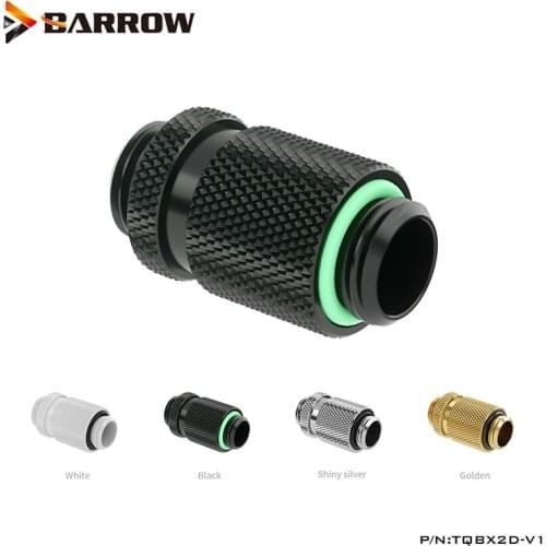 Barrow G1/4" Male to Male Connector,20.2-23.2mm Extension Fittings ,Computer Case Gadget ,Water Cooling Build Adapter, TQBX2D-V1